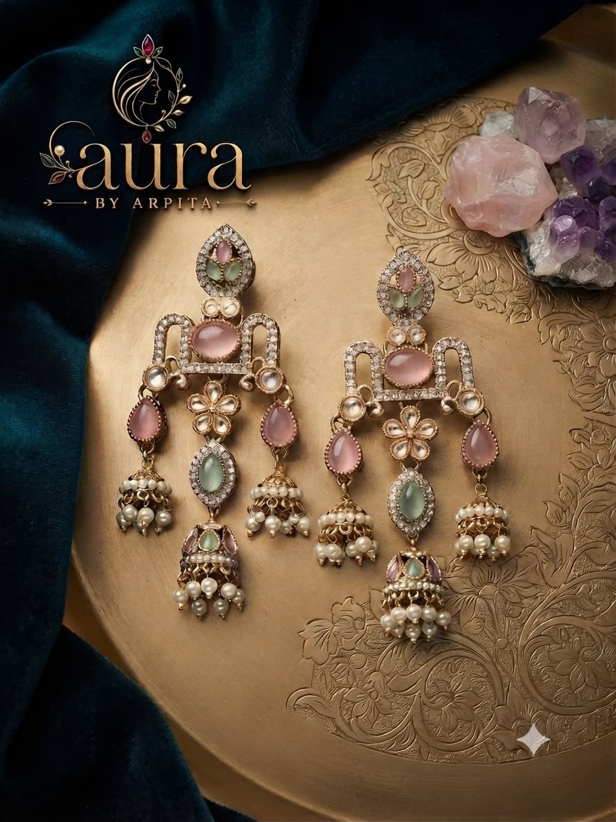 Exquisite Handcrafted Jhumkas