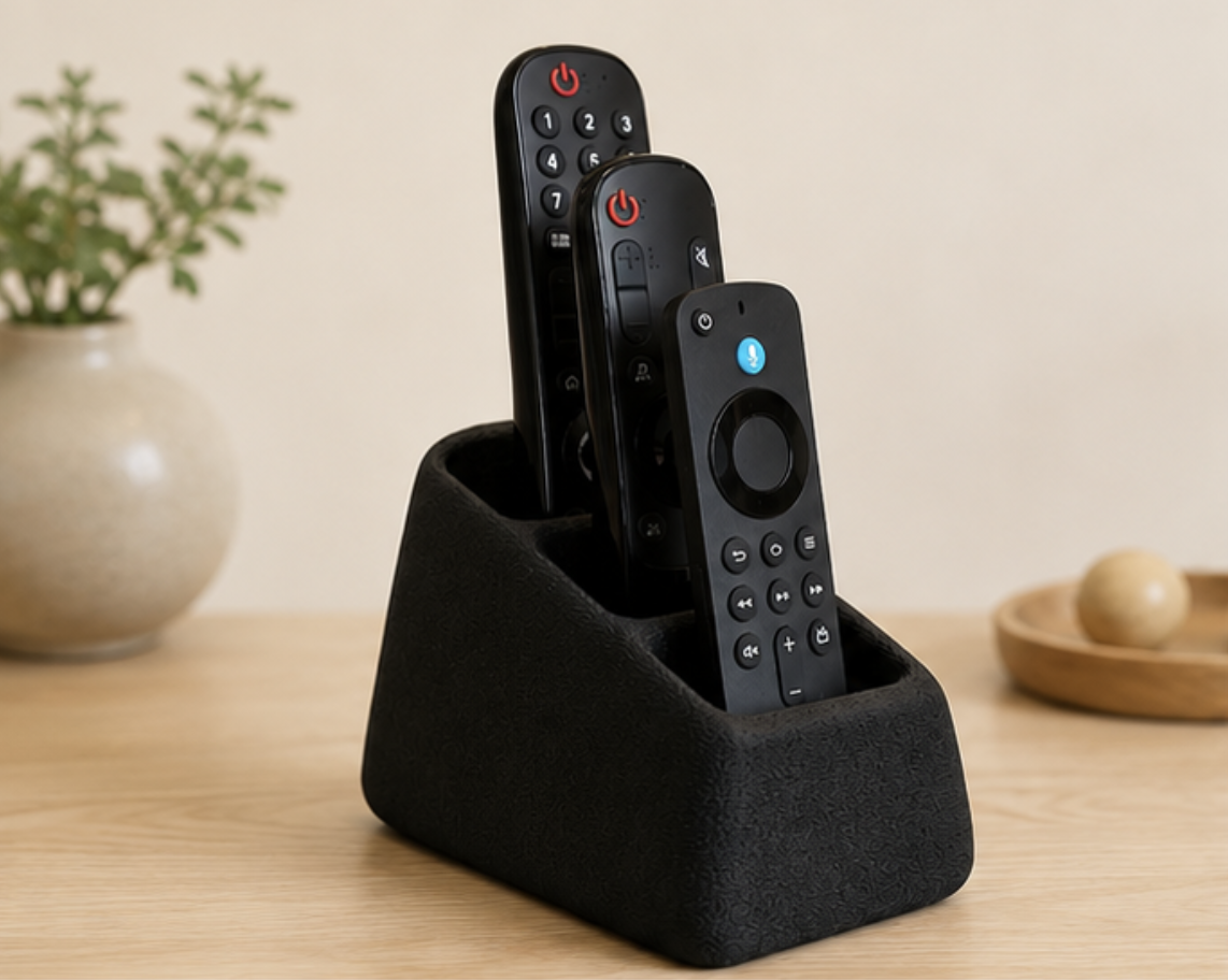 Modern Designer Remote Control Organizer – Stylish & Durable Stand