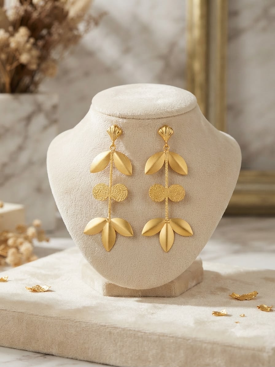 Touch of Nature Drop Earrings